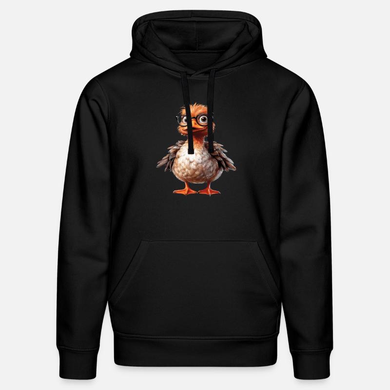 VERRES DE CANARD - Sweat à capuche bio DRUMMER Stanley/Stella Unisexe - noir