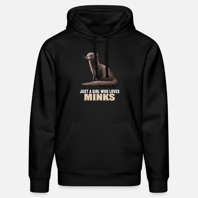 Nerze Nerz - Stanley/Stella Unisex Bio-Hoodie DRUMMER  - Schwarz