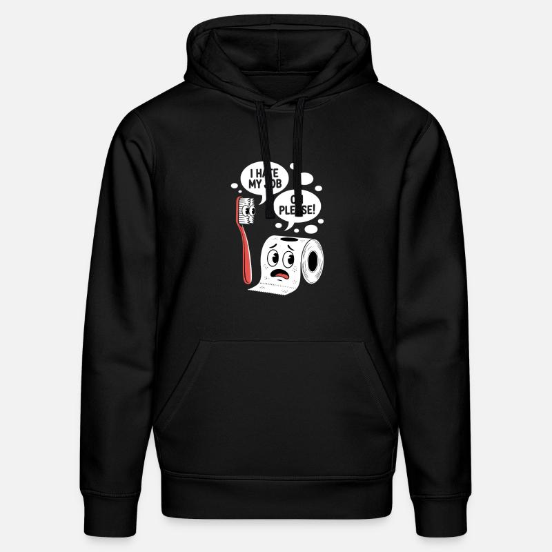 Witziger Comic Spruch Sarkastisch Witzig - Stanley/Stella Unisex Bio-Hoodie DRUMMER  - Schwarz