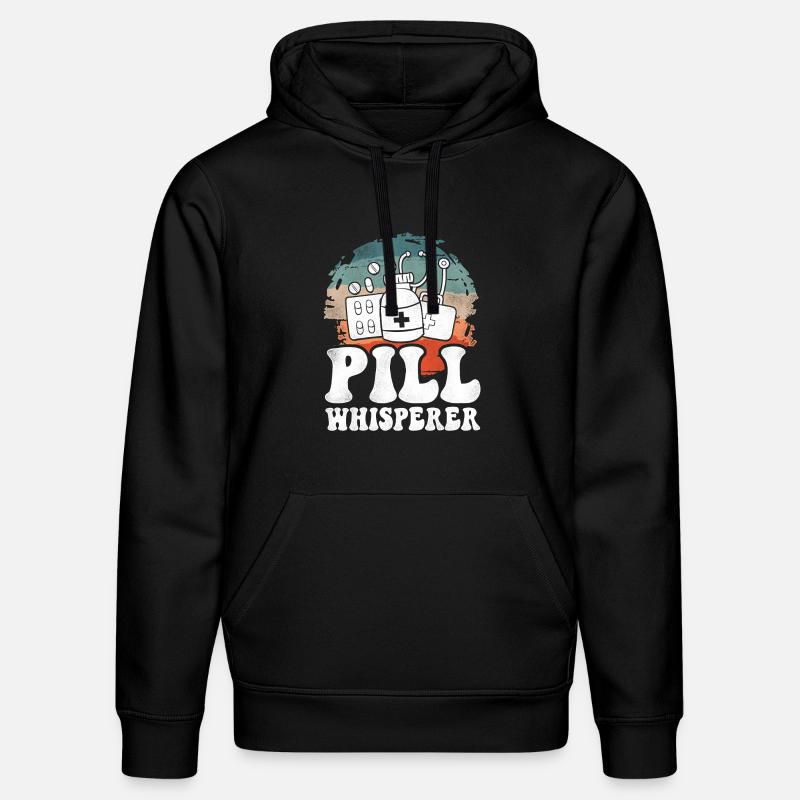Pharmacy Tech Technician - Stanley/Stella Unisex Bio-Hoodie DRUMMER  - Schwarz