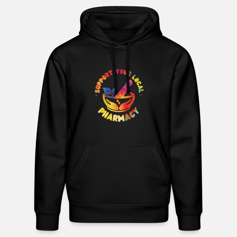 Pharmacy Tech Technician - Stanley/Stella Unisex Bio-Hoodie DRUMMER  - Schwarz