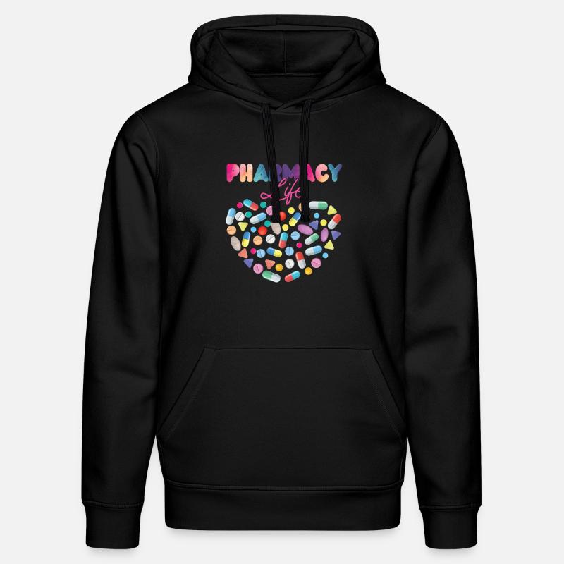 Pharmacy Tech Technician - Stanley/Stella Unisex Bio-Hoodie DRUMMER  - Schwarz
