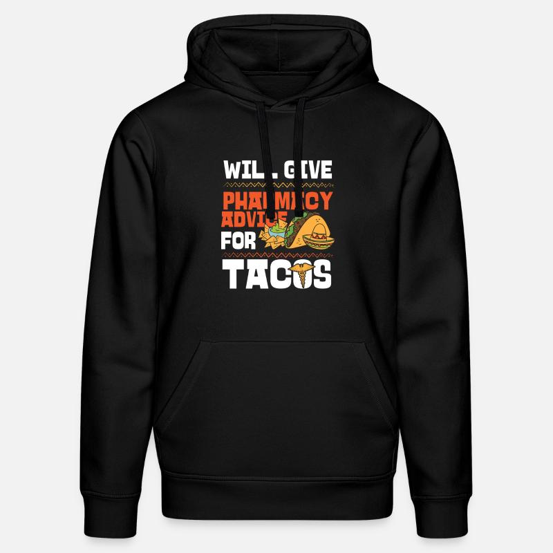 Pharmacy Tech Technician - Stanley/Stella DRUMMER Unisex Organic Hoodie - black