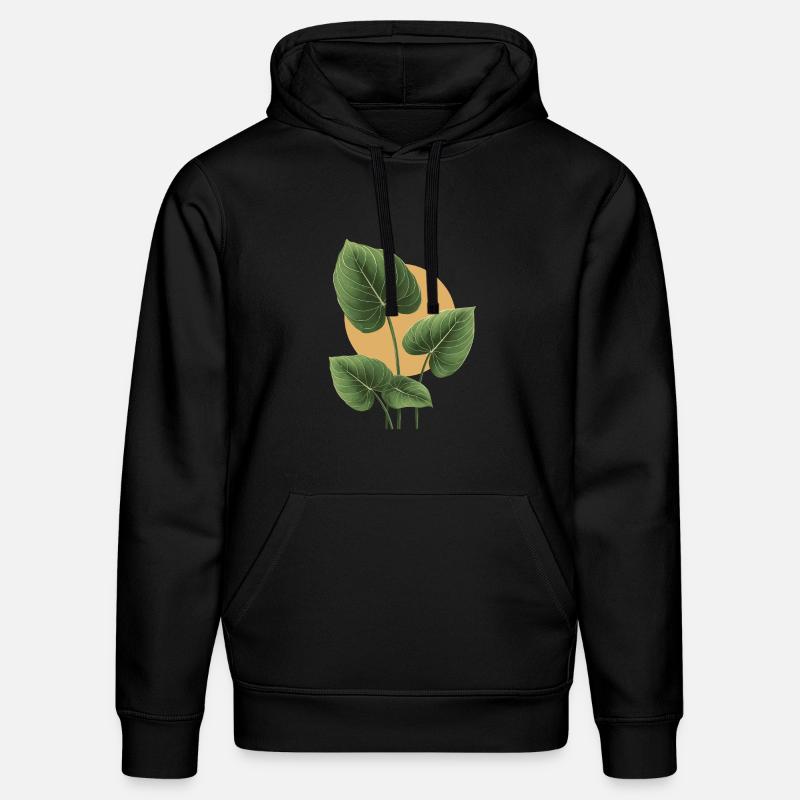 Efeutute - Stanley/Stella Unisex Bio-Hoodie DRUMMER  - Schwarz
