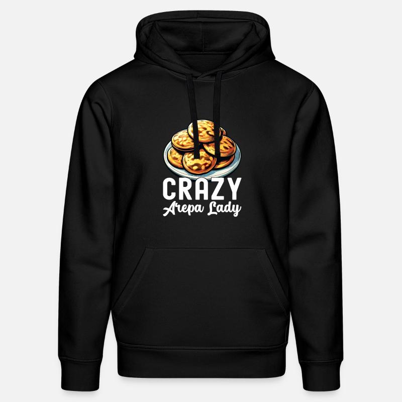Venezolanische Arepas - Stanley/Stella Unisex Bio-Hoodie DRUMMER  - Schwarz