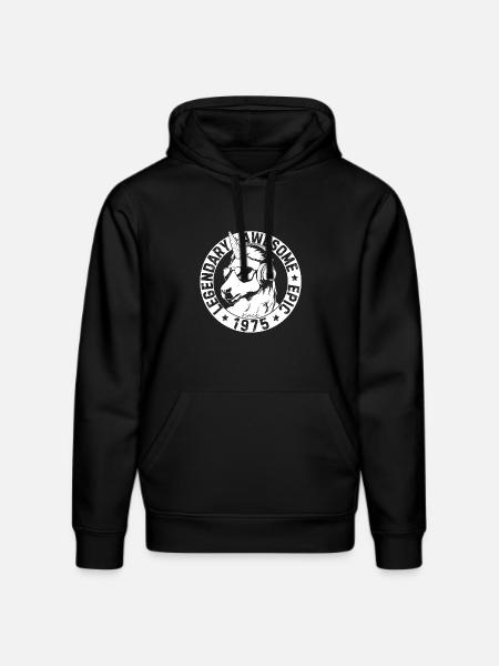 Legendary, Awesome, Epic since 1975 - Sweat à capuche bio DRUMMER Stanley/Stella Unisexe - noir