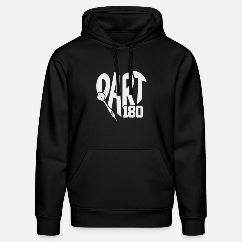 Dart 180 Art & Dart Design - Sweat à capuche bio DRUMMER Stanley/Stella Unisexe - noir