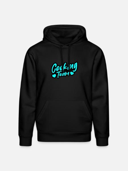 Cooking Team - Stanley/Stella Unisex Bio-Hoodie DRUMMER - Schwarz