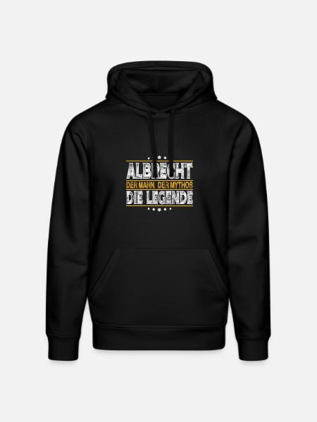 Albrecht - Stanley/Stella Unisex Bio-Hoodie DRUMMER  - Schwarz
