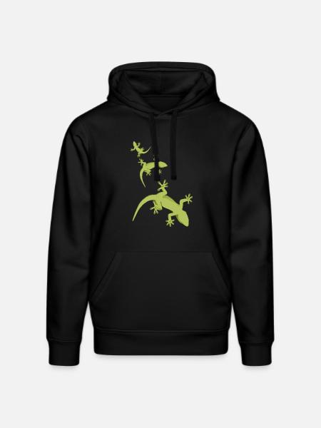 echsen - Stanley/Stella Unisex Bio-Hoodie DRUMMER  - Schwarz
