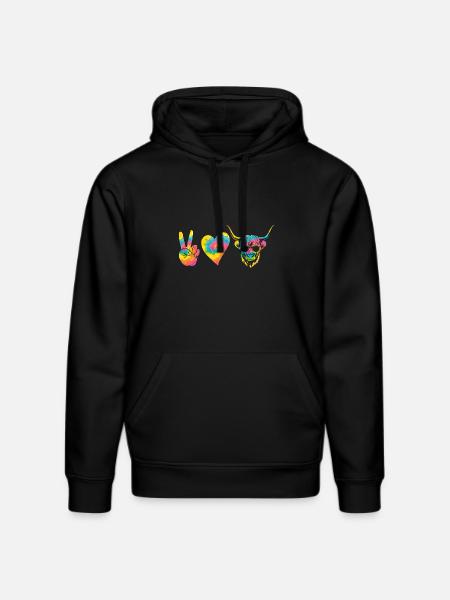 Cow Cattle Highland Cattle - Stanley/Stella DRUMMER Unisex Organic Hoodie - black