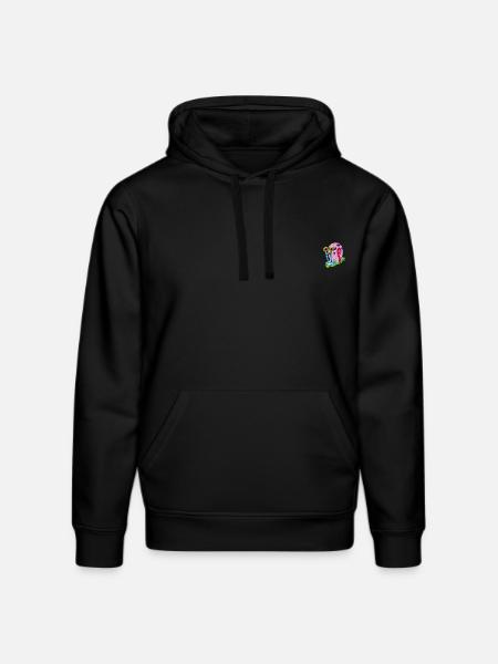 Bob l'Éponge Gary L'Escargot Motif De Broderie - Sweat à capuche bio DRUMMER Stanley/Stella Unisexe - noir
