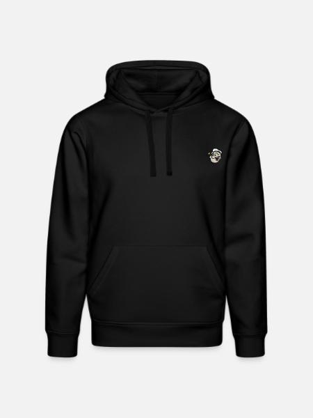 Popeye Design Brodé - Sweat à capuche bio DRUMMER Stanley/Stella Unisexe - noir