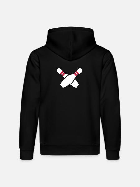 Bowling - Stanley/Stella Unisex Bio-Hoodie DRUMMER - Schwarz
