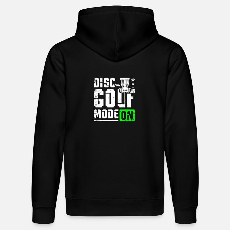 Disques golf mode sur - Sweat à capuche bio DRUMMER Stanley/Stella Unisexe - noir