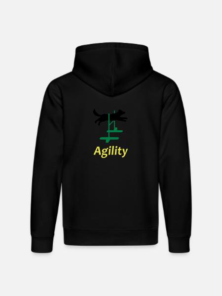Agility 1 - Stanley/Stella DRUMMER Unisex Organic Hoodie - black