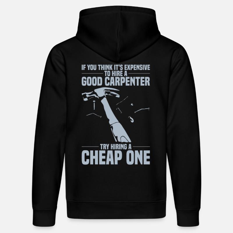 CARPENTER - Sweat à capuche bio DRUMMER Stanley/Stella Unisexe - noir