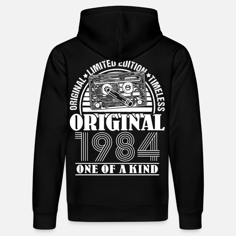 40e anniversaire - Sweat à capuche bio DRUMMER Stanley/Stella Unisexe - noir