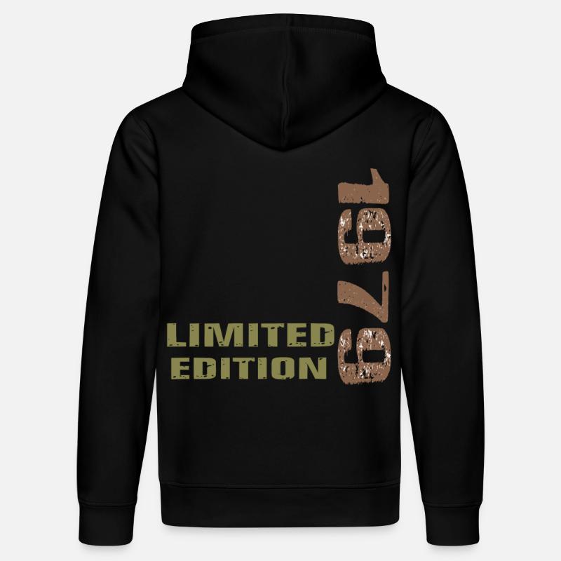 Millésime 1979 Édition Limitée Cadeau - Sweat à capuche bio DRUMMER Stanley/Stella Unisexe - noir