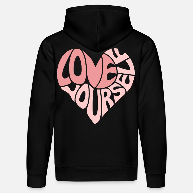 Aimez-vous - Sweat à capuche bio DRUMMER Stanley/Stella Unisexe - noir