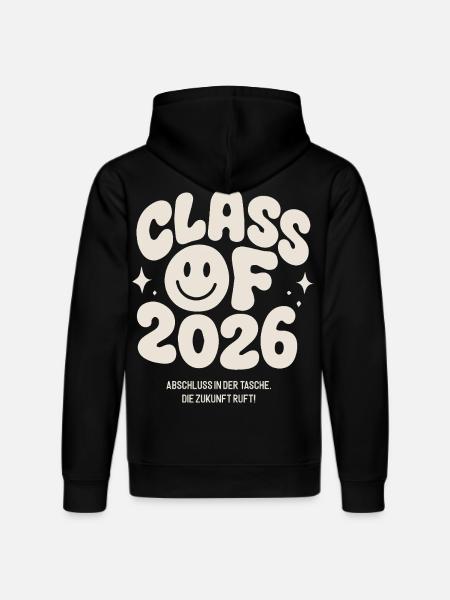 Abschluss 2026 - die Zukunft ruft! - Stanley/Stella Unisex Bio-Hoodie DRUMMER  - Schwarz