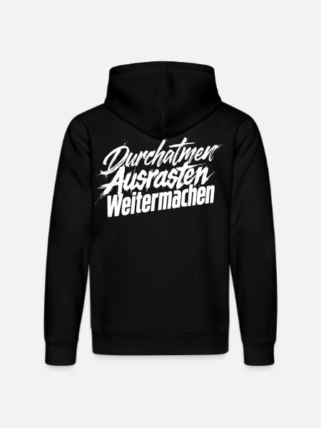 Ausrasten Weiter - Stanley/Stella Unisex Bio-Hoodie DRUMMER - Schwarz