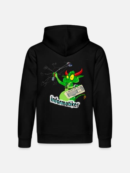 Computer scientist - Stanley/Stella DRUMMER Unisex Organic Hoodie - black
