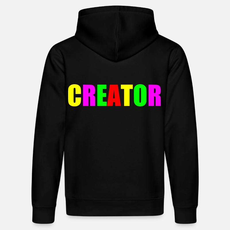 Creator - Stanley/Stella Unisex Bio-Hoodie DRUMMER  - Schwarz