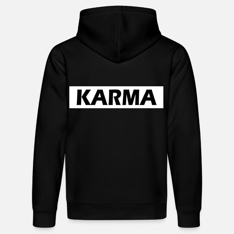 Karma - Sweat à capuche bio DRUMMER Stanley/Stella Unisexe - noir