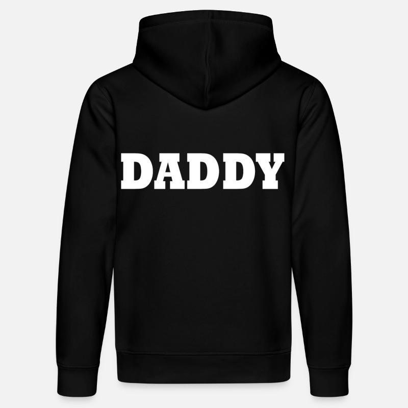 Daddy - Stanley/Stella Unisex Bio-Hoodie DRUMMER  - Schwarz