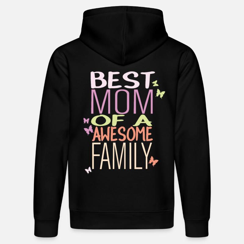 Beste Mama - Stanley/Stella Unisex Bio-Hoodie DRUMMER  - Schwarz