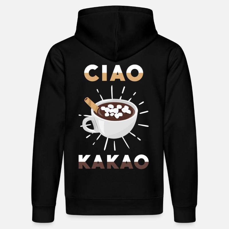 Ciao Kakao - Stanley/Stella Unisex Bio-Hoodie DRUMMER - Schwarz