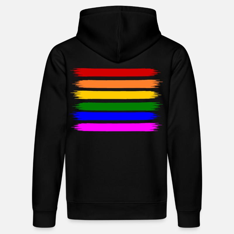 Lgbt - Sweat à capuche bio DRUMMER Stanley/Stella Unisexe - noir