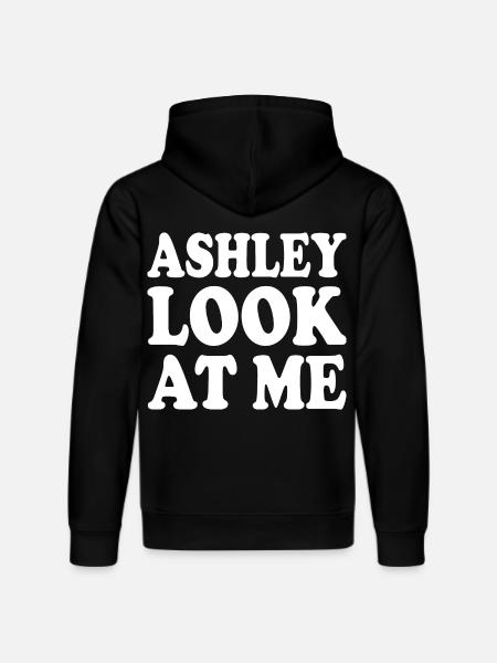 Ashley look at me - Stanley/Stella DRUMMER Unisex Organic Hoodie - black