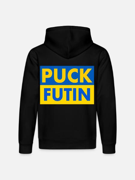 Puck futin - Stanley/Stella DRUMMER Unisex Organic Hoodie - black