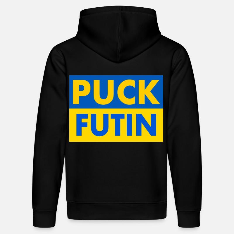 Puck futin - Sweat à capuche bio DRUMMER Stanley/Stella Unisexe - noir