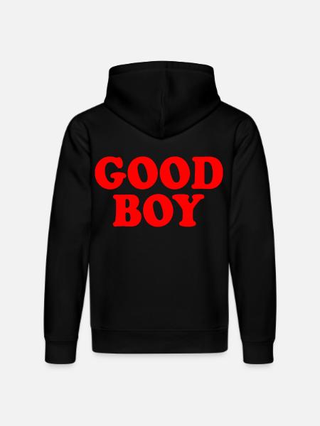 Good boy - Stanley/Stella DRUMMER Unisex Organic Hoodie - black