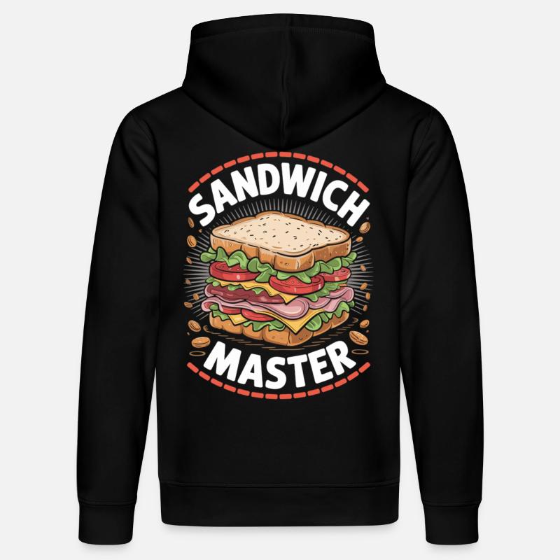 Sandwich Master T-Shirt - Sweat à capuche bio DRUMMER Stanley/Stella Unisexe - noir