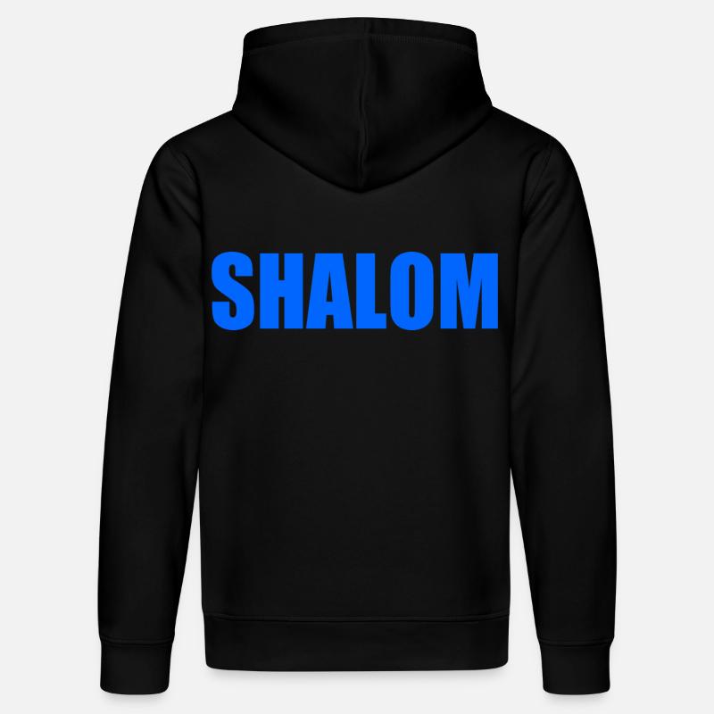 Shalom - Sweat à capuche bio DRUMMER Stanley/Stella Unisexe - noir