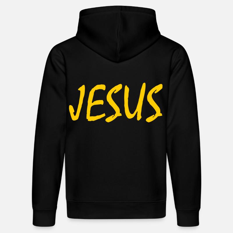 Jesus - Sweat à capuche bio DRUMMER Stanley/Stella Unisexe - noir