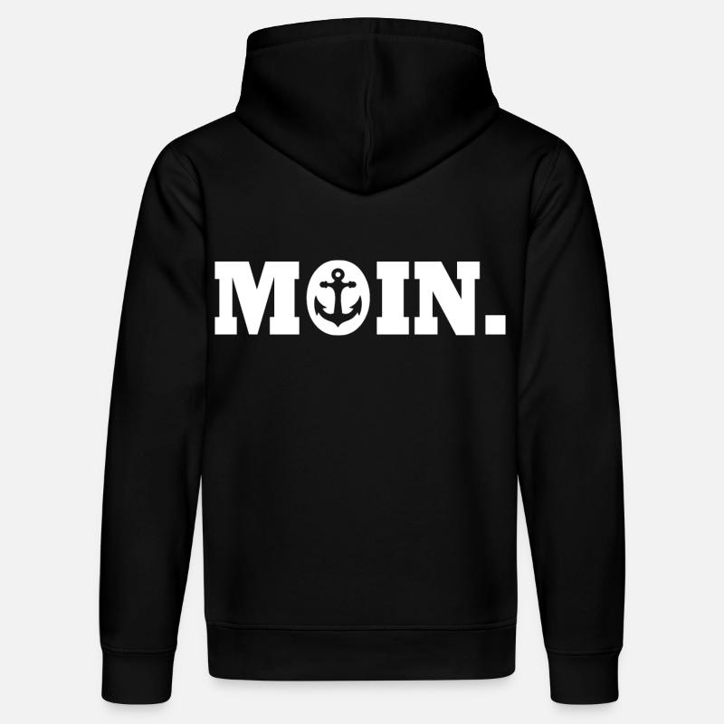 Moin - Sweat à capuche bio DRUMMER Stanley/Stella Unisexe - noir