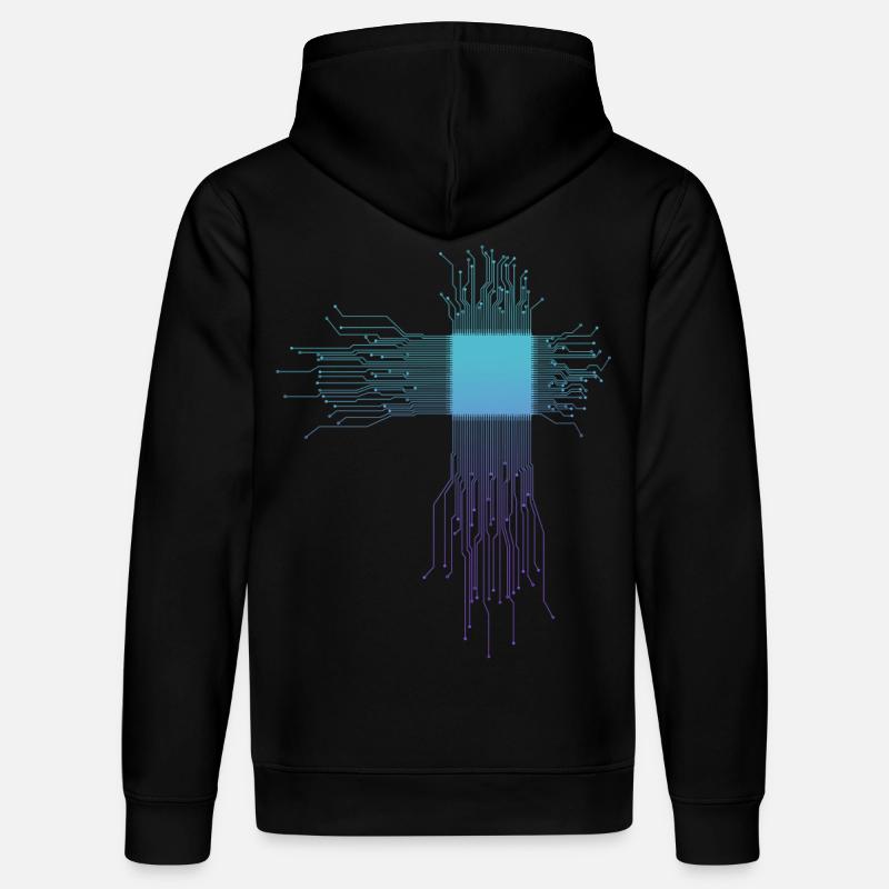 Electronics Technician Computer Scientist Gift - Stanley/Stella DRUMMER Unisex Organic Hoodie - black