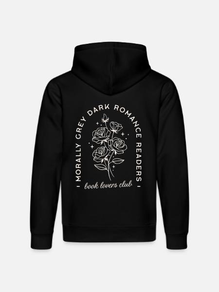 Mørk romantik moralsk grå romantasy læser - Stanley/Stella DRUMMER økologisk unisex-hoodie - sort