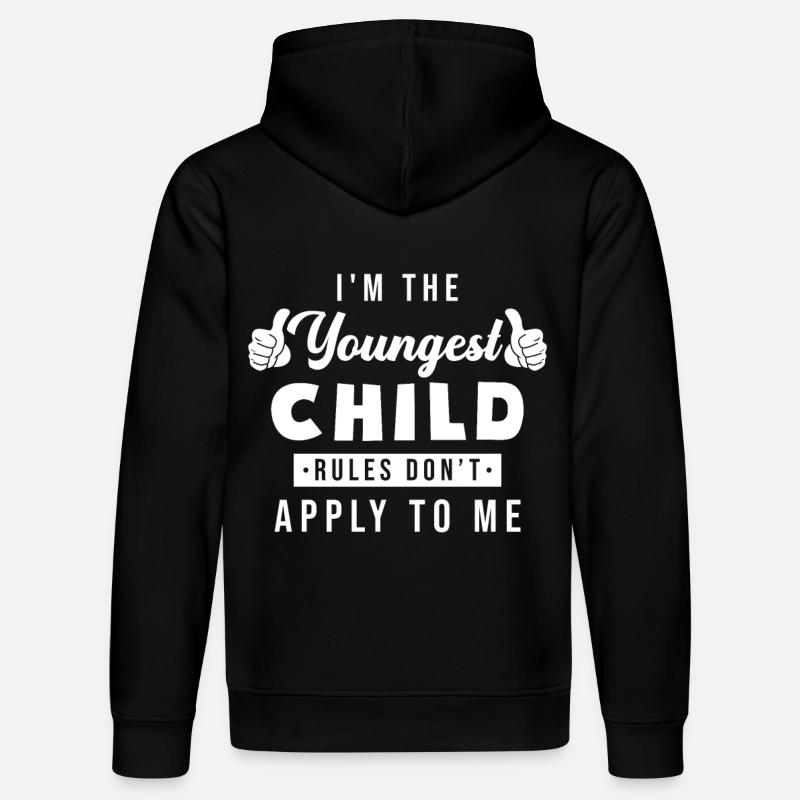 Jüngstes Kind - Stanley/Stella Unisex Bio-Hoodie DRUMMER  - Schwarz