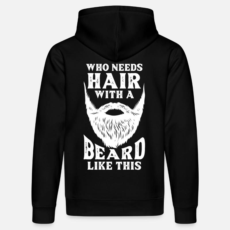Glatze - Stanley/Stella Unisex Bio-Hoodie DRUMMER  - Schwarz