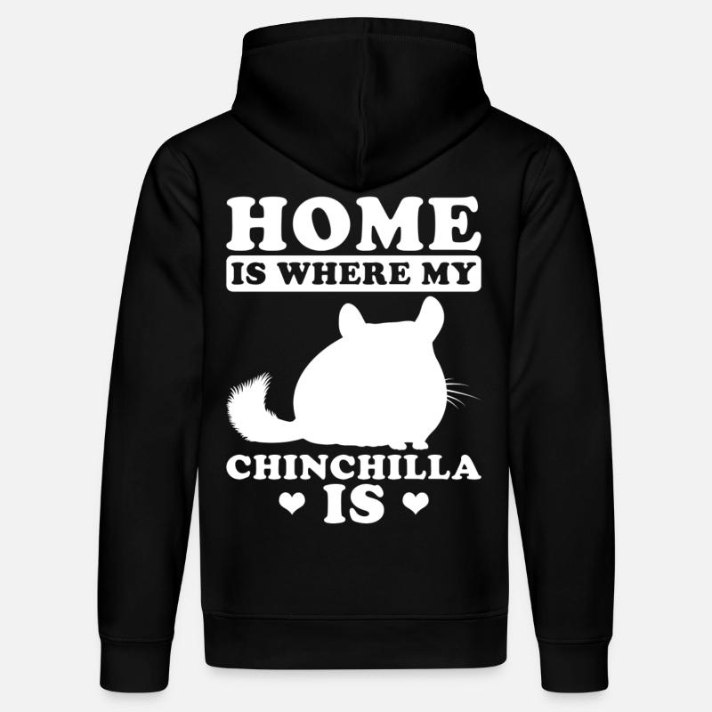Chinchilla - Sweat à capuche bio DRUMMER Stanley/Stella Unisexe - noir