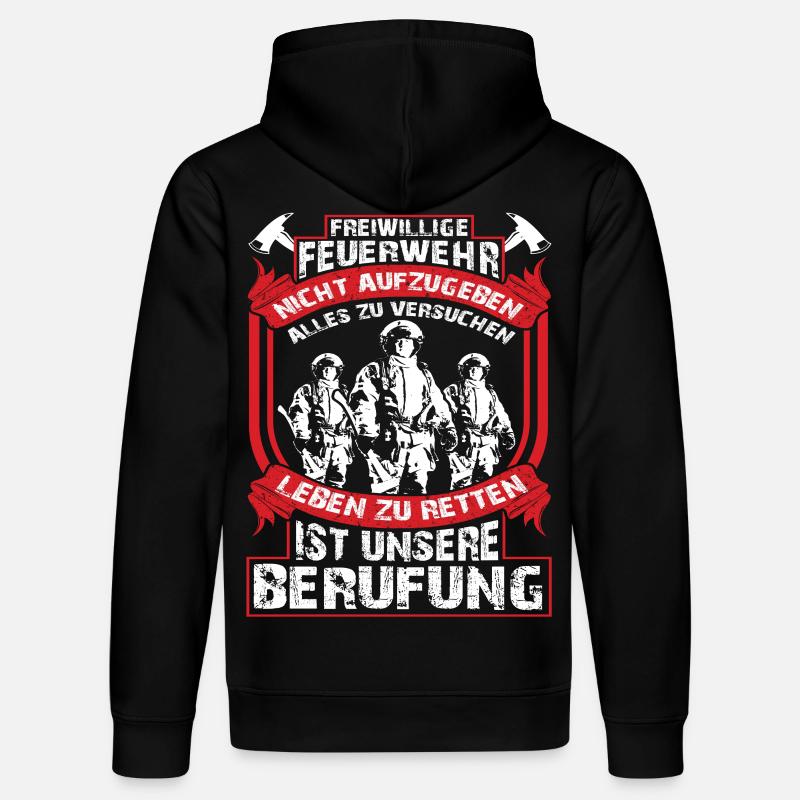 Meine Berufung - Stanley/Stella Unisex Bio-Hoodie DRUMMER  - Schwarz
