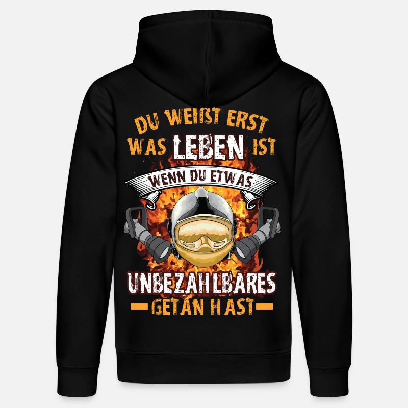FW - Unbezahlbares getan - Stanley/Stella Unisex Bio-Hoodie DRUMMER  - Schwarz