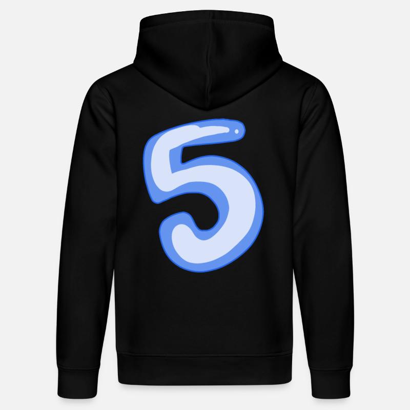 5 Bleu - Sweat à capuche bio DRUMMER Stanley/Stella Unisexe - noir