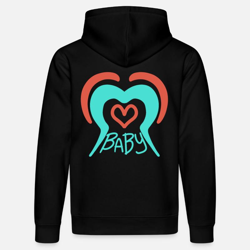 Bébé - Sweat à capuche bio DRUMMER Stanley/Stella Unisexe - noir